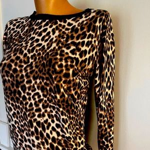 3/$25 Cheetah sweater